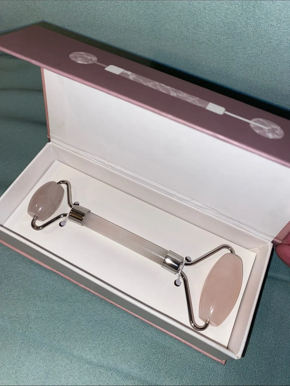 New Amethyst Facial Roller in Box